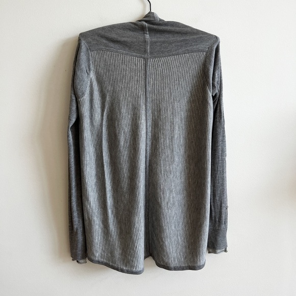 🏷️ SOLD • 𝅺LULULEMON • Iconic Wrap Sweater in Heathered Medium Grey • 6 - Picture 10 of 16